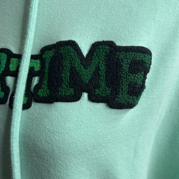 Overtime Mint Green Women's Hoodie Large - Picture 3 of 5